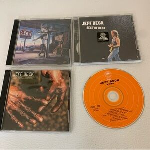Jeff Beck CDs, lot of 4, Best Of, Wired, Guitar Shop, Had It Coming